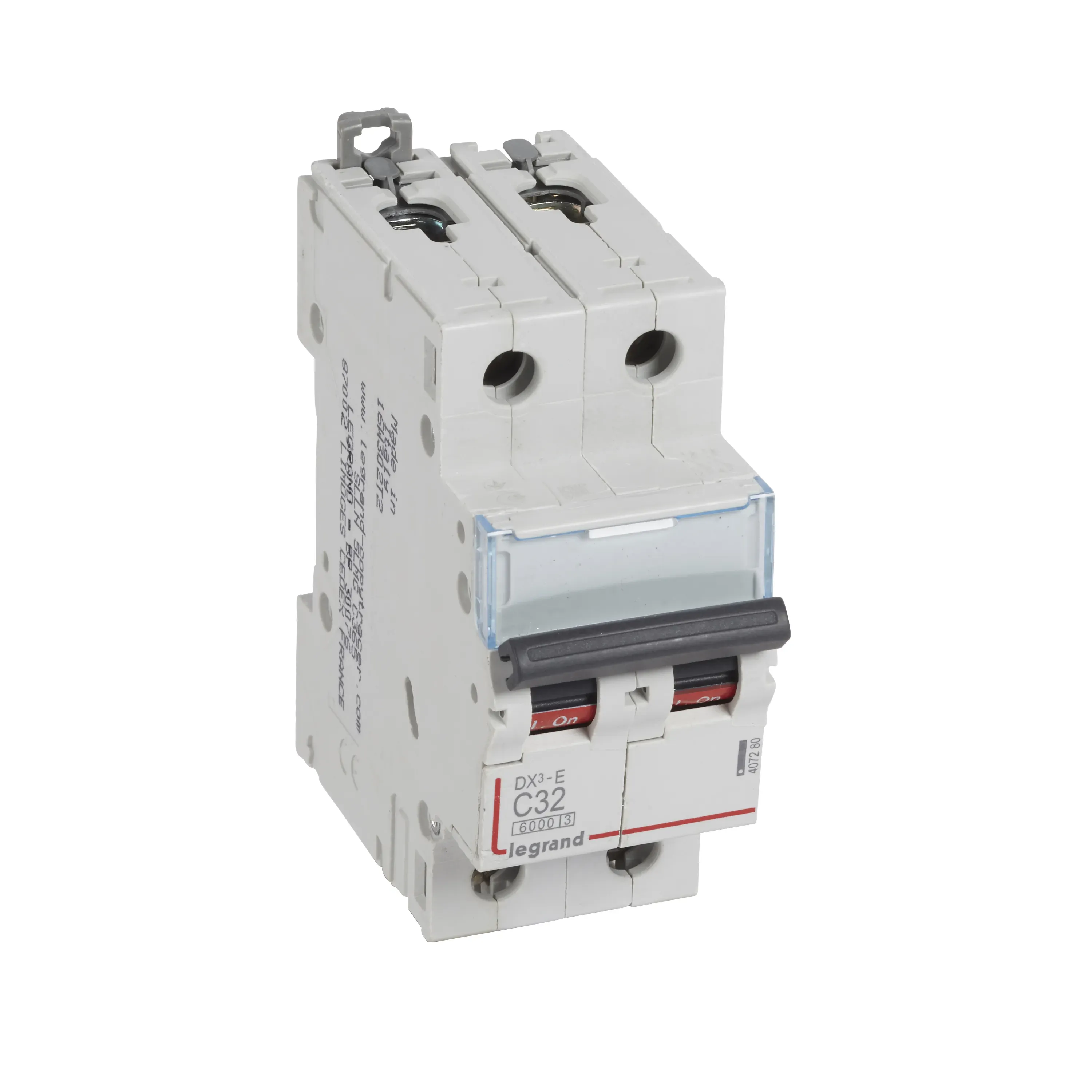 Выключатель автоматический двухполюсный 32а c dx3-e 6ка LEGRAND/DACCORD 407280