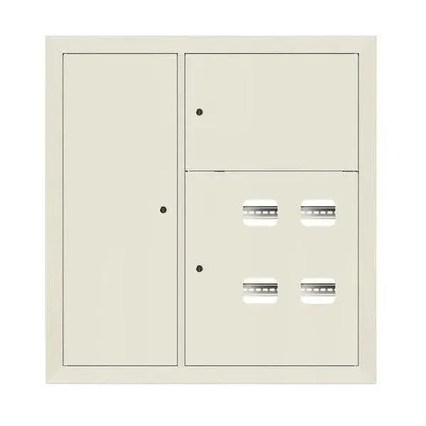 Щит этажный 4 кв. слаботочка слева ral9002 (1000х950х150) ekf proxima EKF MB29-V-4Z-RAL9002