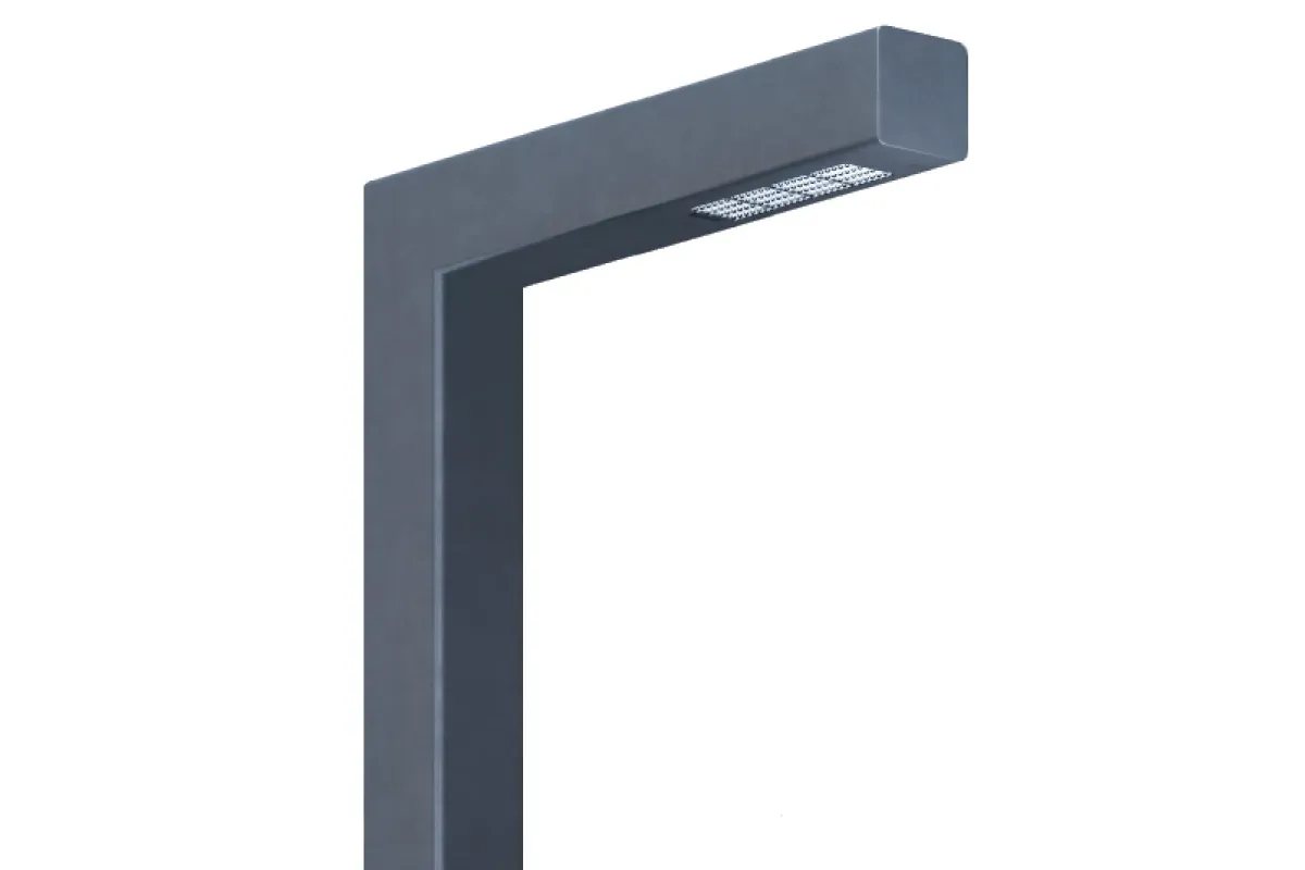 Светильник LED БУК (СТУ) 36Вт 5400Лм 4,0К КСС Д наклон консоли 90 град. прозрачный рассеиватель IP65 высота 6м ЛЕД-Эффект LE-СТУ-51-036-3465-65Д