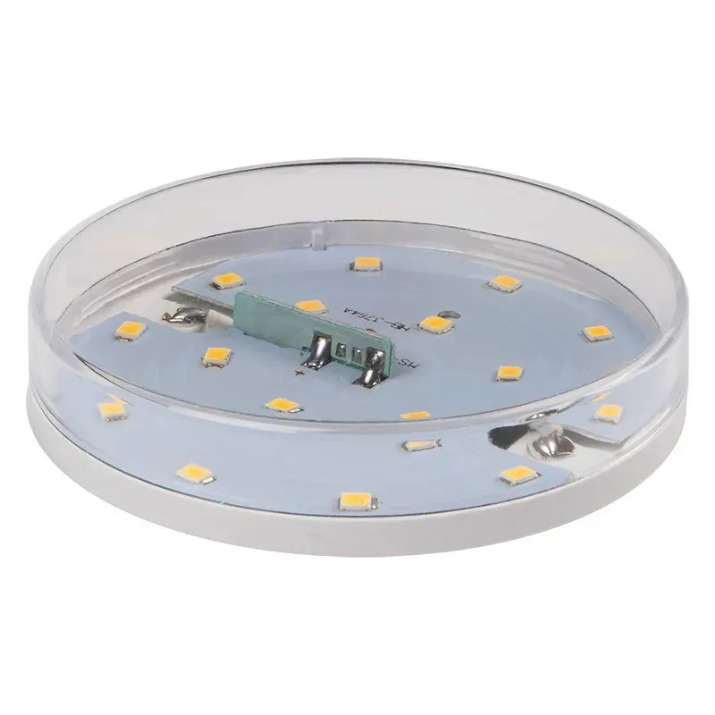 Лампа светодиодная LED 6Вт GX53 510Лм теплый прозрачная ECO JazzWay 2851970