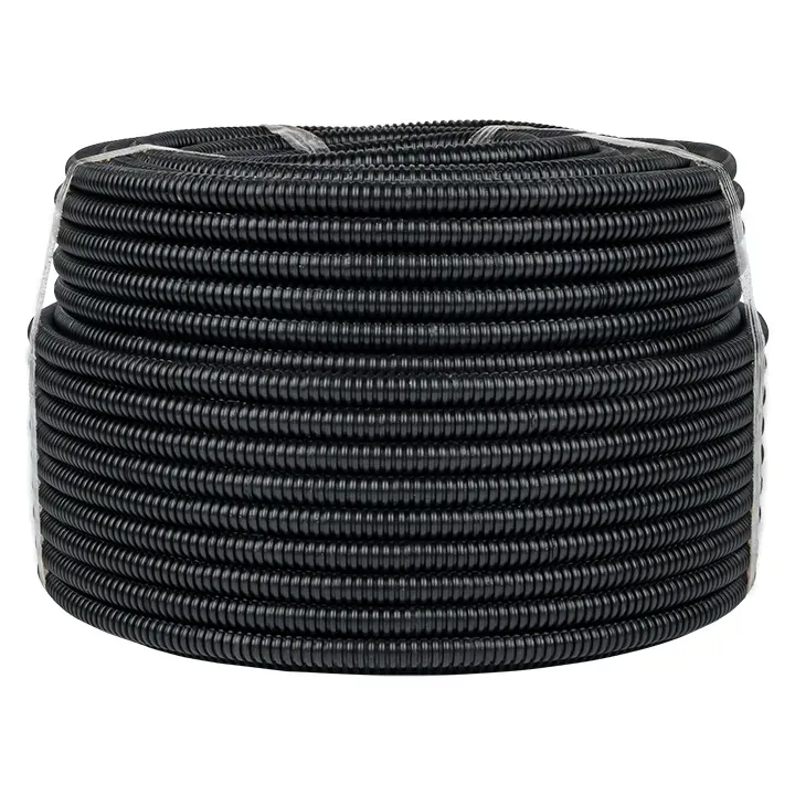 Труба гофр. пнд plast с зондом d16мм (25м.) черная proxima EKF TPND-16-25M