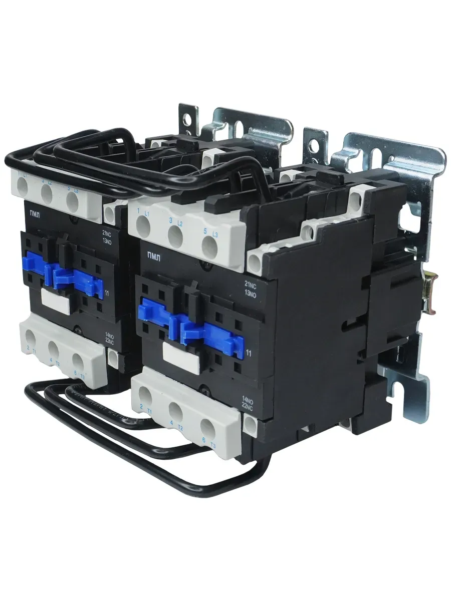 ПМЛ-3500 УХЛ4 Б, 220В/50Гц, 2р+2з, 40А, реверсивный, без реле, IP00, пускатель электромагнитный  (ЭТ) Электротехник ET515407