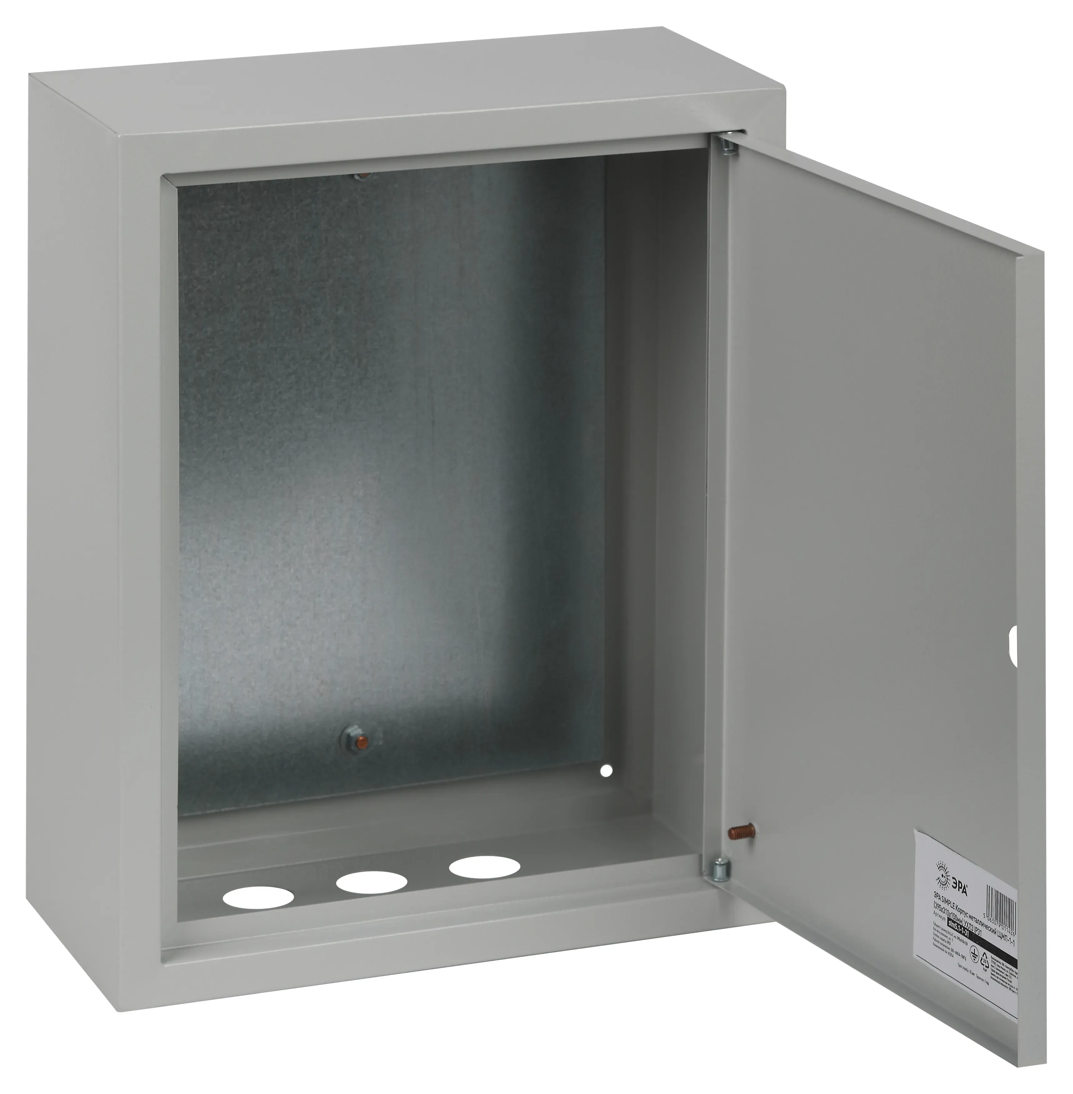 Корпус металлический щмп-1-1 simple stms.1-1-31 (395х310х150мм) ip3 ЭРА Б0057143