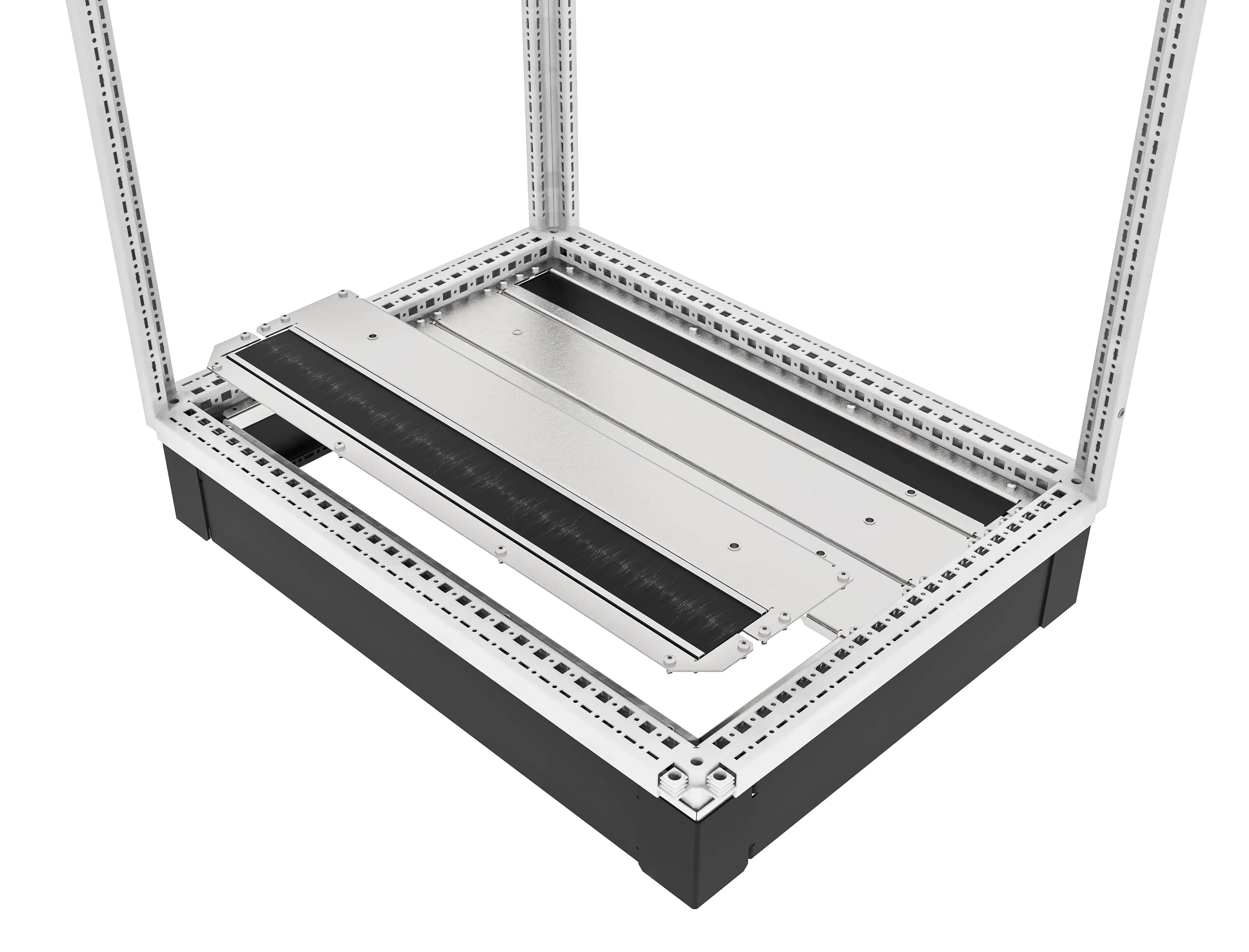 Панель с щеточным вводом концевая 200 мм RS52 00.60 УЗОЛА UR55400200060