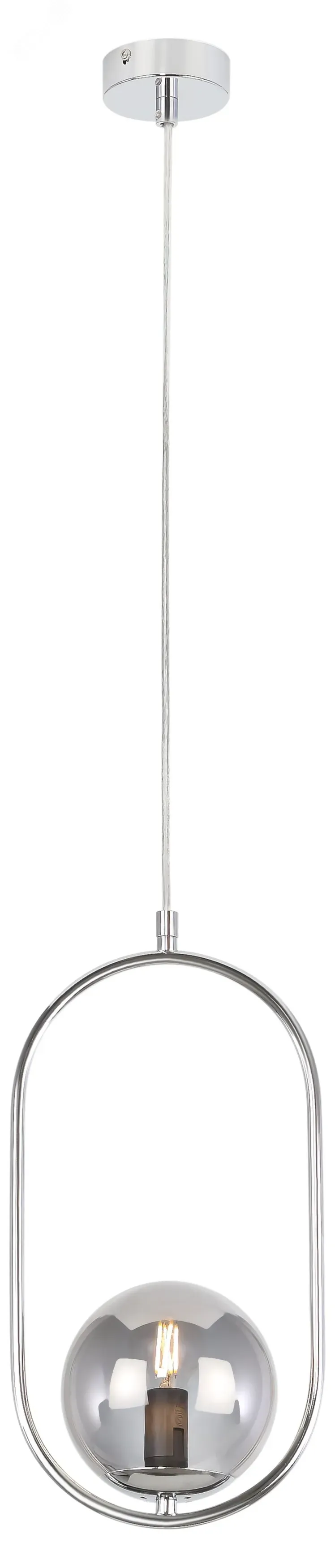 Светильник подвесной (подвес) Pauline 3104-201 1 * Е14 40 Вт модерн Rivoli Б0051256