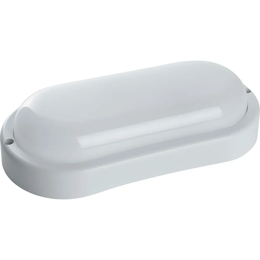 Светильник светодиодный ДБП-12w 4000К 900Лм IP65 овал белый FERON 41318