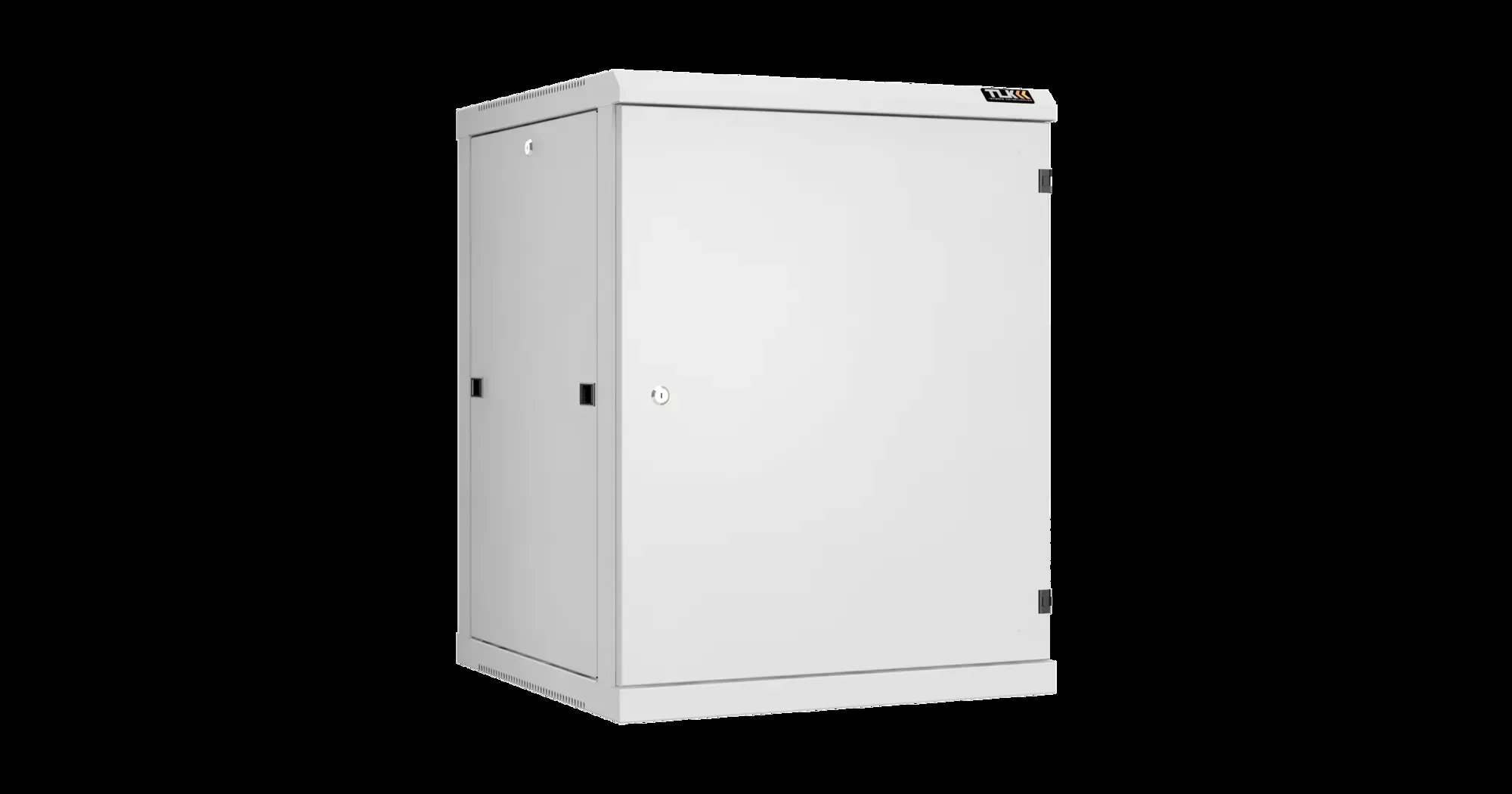 Шкаф настенный разбор 19д 15u металлическая дверь ш600хв770хг600мм серый TLK TWC-156060-R-M-GY