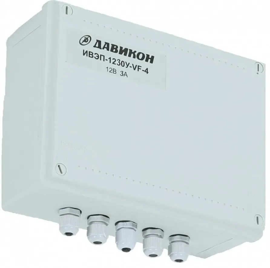 Источник вторичного электропитания 12В 3А Давикон ИВЭП-1230У-VF4