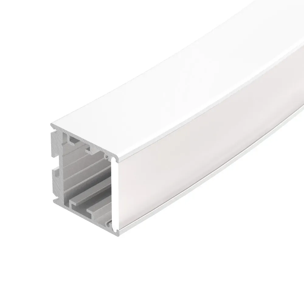 Профиль SL-ARC-3535-D320-W90 WHITE (260мм, дуга 1 из 4) (Arlight, Алюминий) Arlight 039592