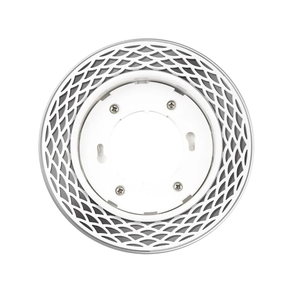 Светильник светодиодный  ДВО-15W встраиваемый под лампу GX53 декоративный с доп. подсветкой MN21 белый  без лампы Jazzway JazzWay 5020092