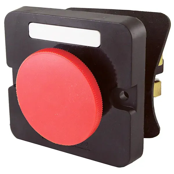 Пост управления ПКЕ 122-1 У2, 10А, 660В, 1 элемент, красный гриб, в нишу, IP54 Электротехник ET519056