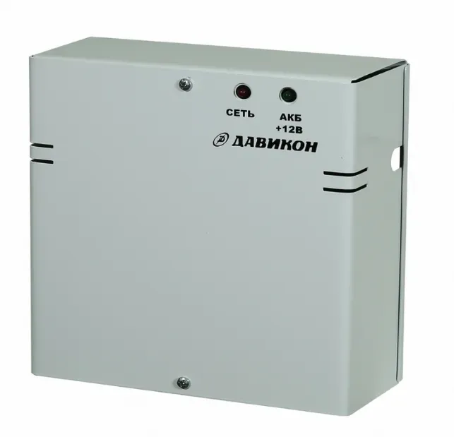 Источник вторичного электропитания резервированный 12В 2А Давикон ИВЭПР-1220П