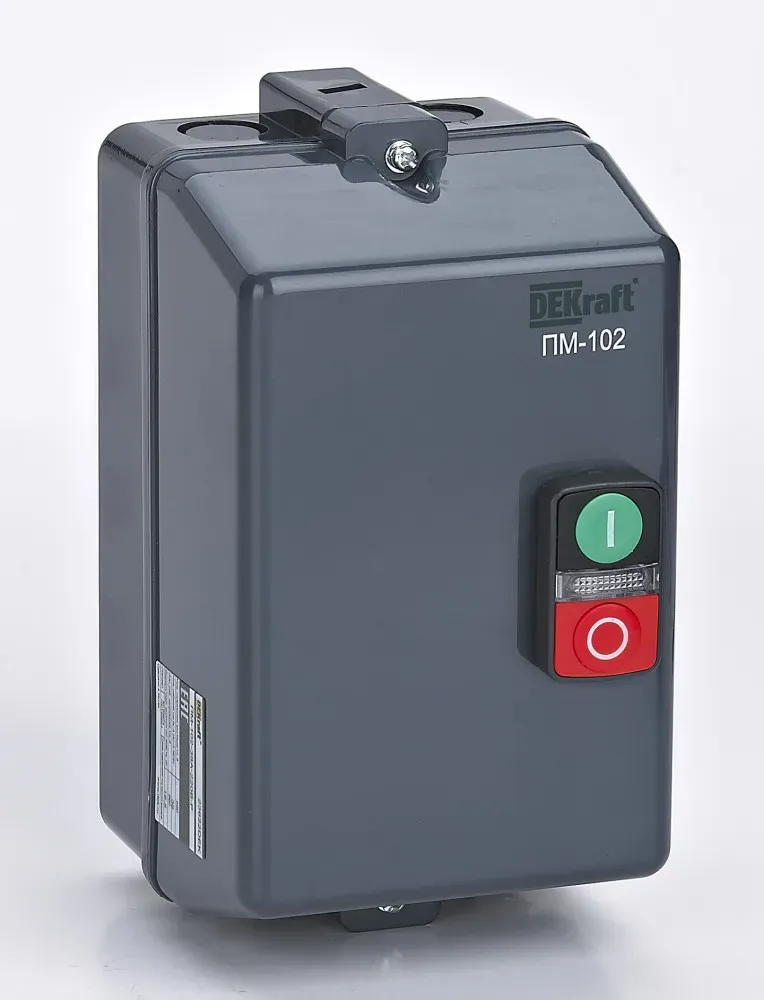 Пускатель электромагнитный 25А AC220/230В 50/60Гц в пластиковой оболочке SE (Dekraft) 23620DEK