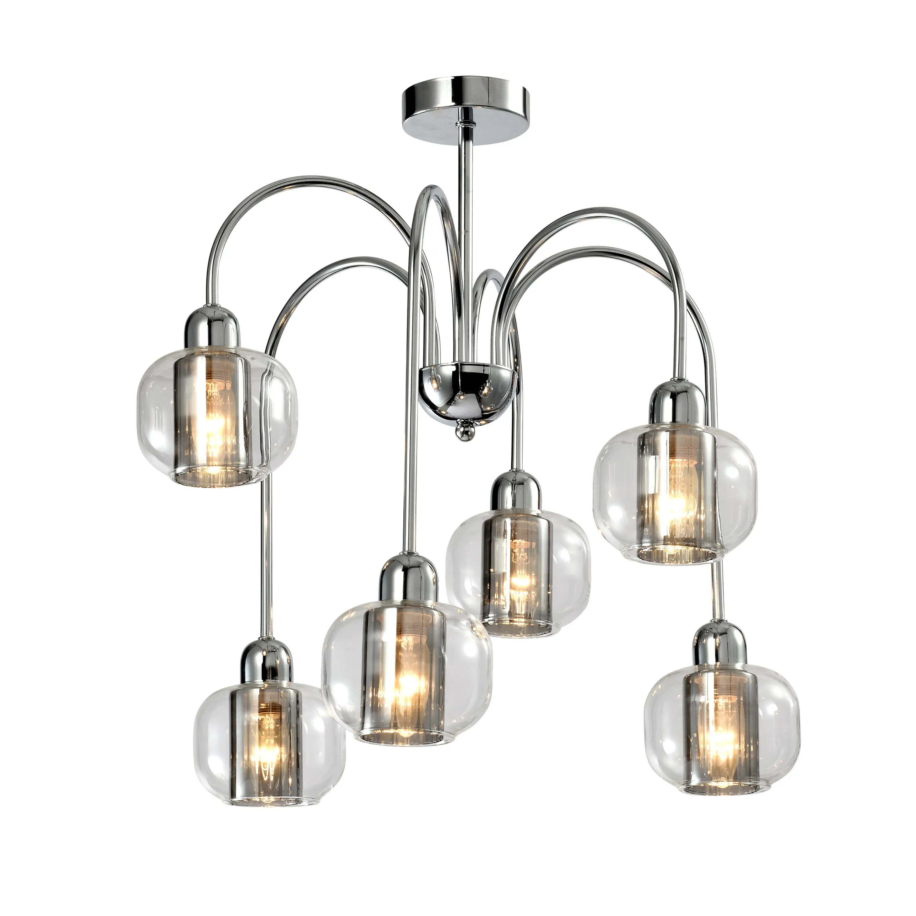 Люстра Montaro 4078-306 6 х E14 40 Вт дизайн Rivoli (Б0047340) Rivoli Б0047340