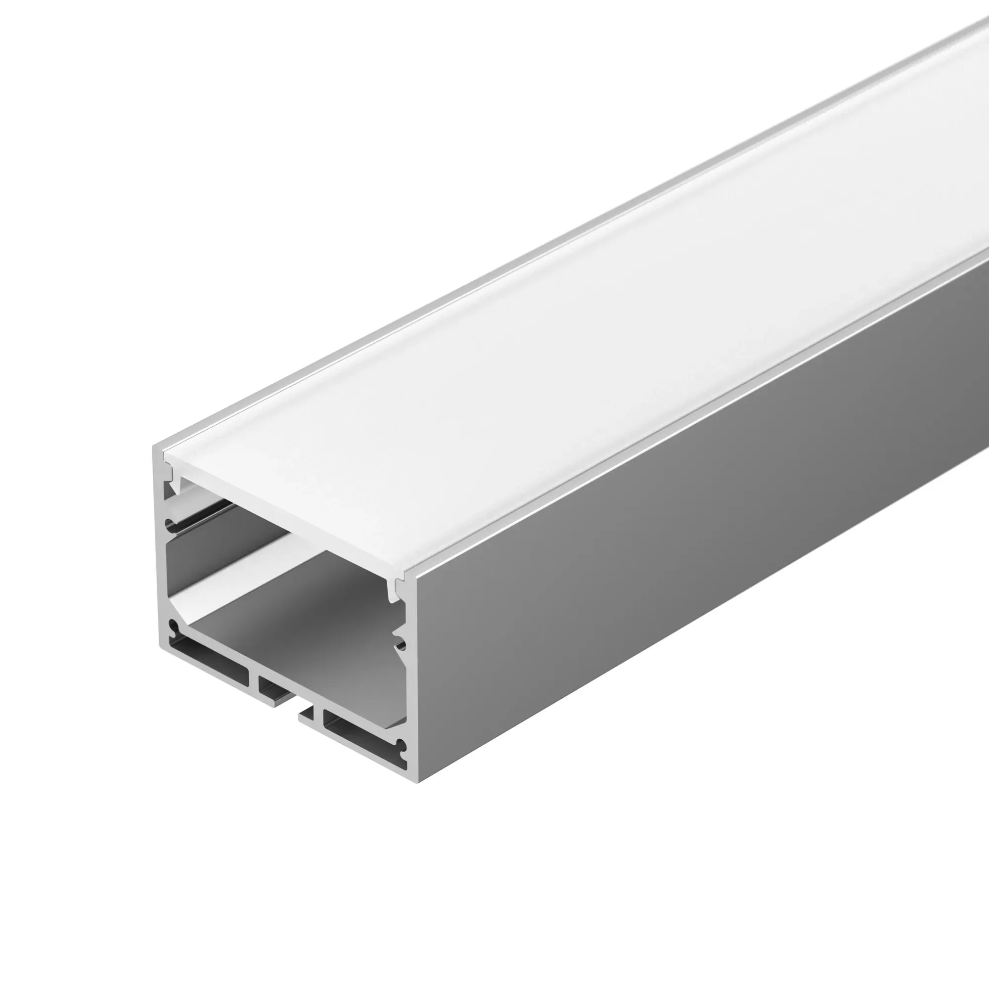 Профиль с экраном SL-LINE-4932-2500 ANOD+OPAL (ARL, Алюминий) Arlight 020465