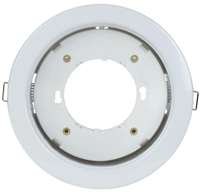 LIGHTING Светильник 4115 встраиваемый под лампу GX70 белый IEK IEK LUVB0-GX70-1-K01