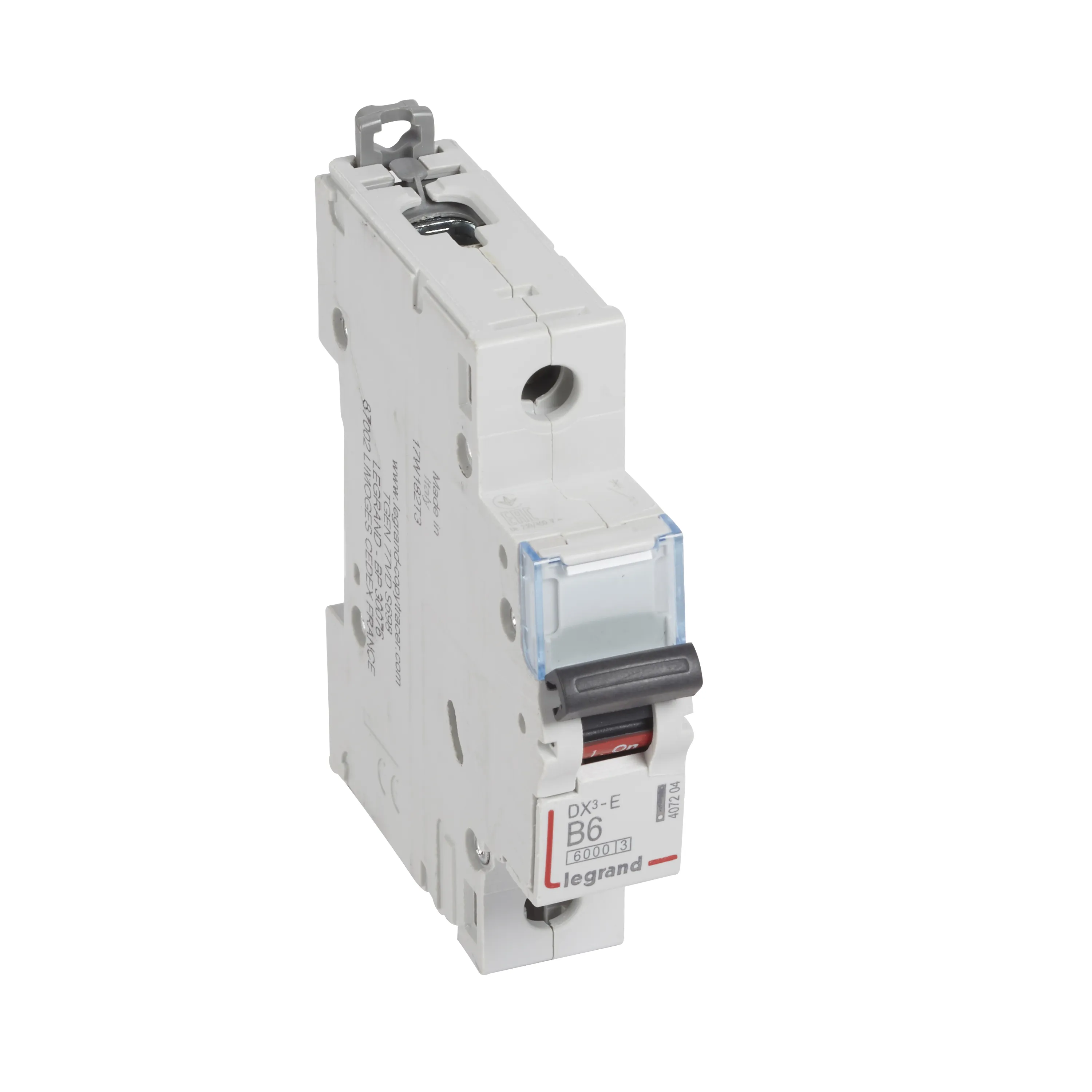 Выключатель автоматический однополюсный 6а b dx3-e 6ка LEGRAND/DACCORD 407204