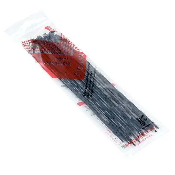 Хомут p6.6 стандартный черный 3.6x200 (50шт) flexlock proxima EKF PLC-FL-CTSB-3.6X200-R