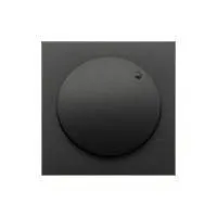 Ecoplast Накладка светорегулятора с желтой световой индикацией (черный бархат) LK60 Экопласт 867108