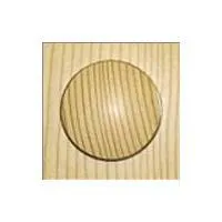 Ecoplast Накладка светорегулятора с желтой световой индикацией (сосна) LK60 Экопласт 867125