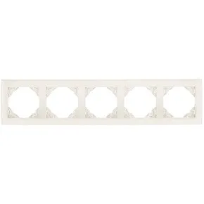 Efapel 90950 TGE 5-и местная рамка, лёд Efapel 90950 TGE