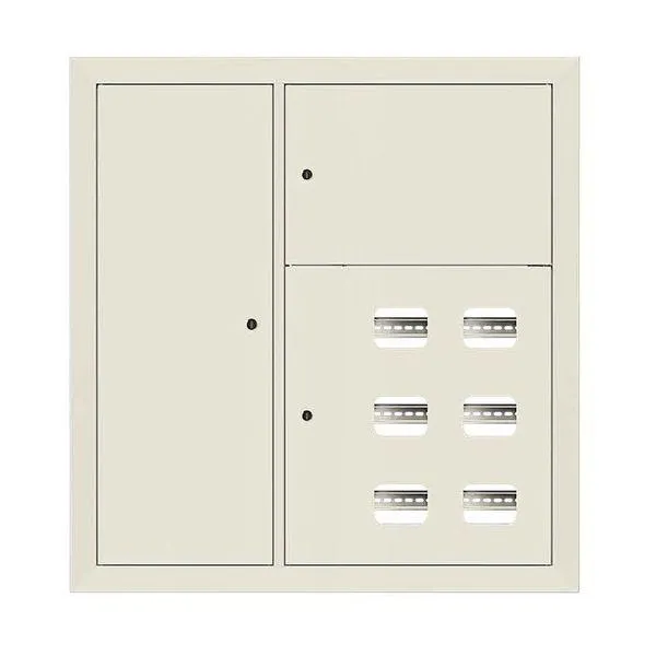 Щит этажный 6 кв. слаботочка слева ral9002 (1000х950х150) ekf proxima EKF MB29-V-6Z-RAL9002