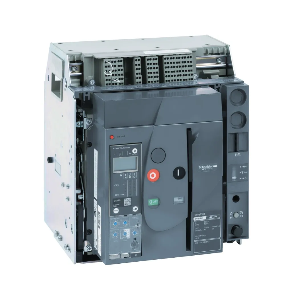 АВТ.ВЫКЛ. MVS1 1600A 50KA 3P ЭЛЕКТР. УПРАВЛЕНИЕ ВЫКАТНОЙ С РАСЦЕПИТЕЛЕМ ET6G SE (Schneider) MVS16C3NW6L