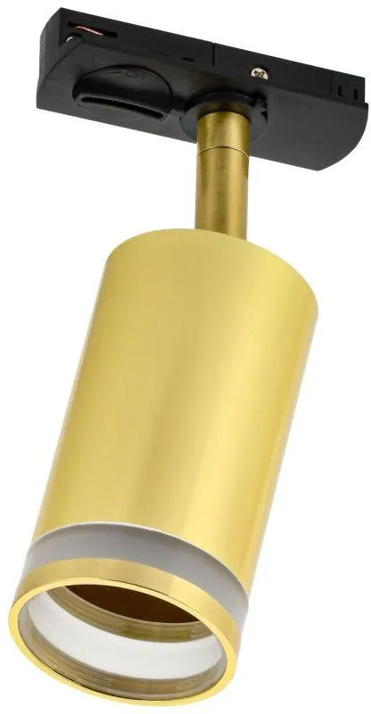 LIGHTING Светильник 4116 декоративный трековый поворотный под лампу GU10 золото IEK IEK LT-USB0-4116-GU10-1-K22