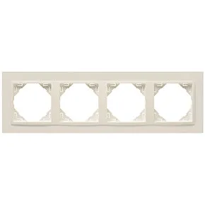 Efapel 90940 TPP 4-х местная рамка, жемчуг/жемчуг Efapel 90940 TPP