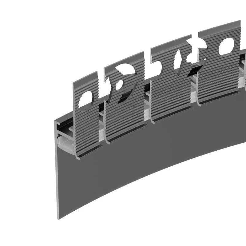 Профиль PLINTUS-FANTOM-BENT-H35-SIDE-2000 BLACK (Arlight, Алюминий) Arlight 043676