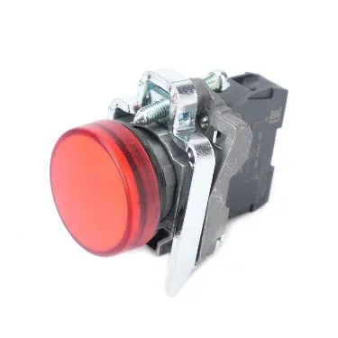 Лампа сигнальная в сборе модульная 22 мм красная 230-240В АС SE (Systeme) SB4BVM4