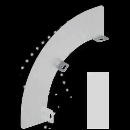 Перегородка SEP для углов CD 90 H100, в комплекте с крепежными элементами и необходимыми для монтажа, ZL DKC SSD91000KZL