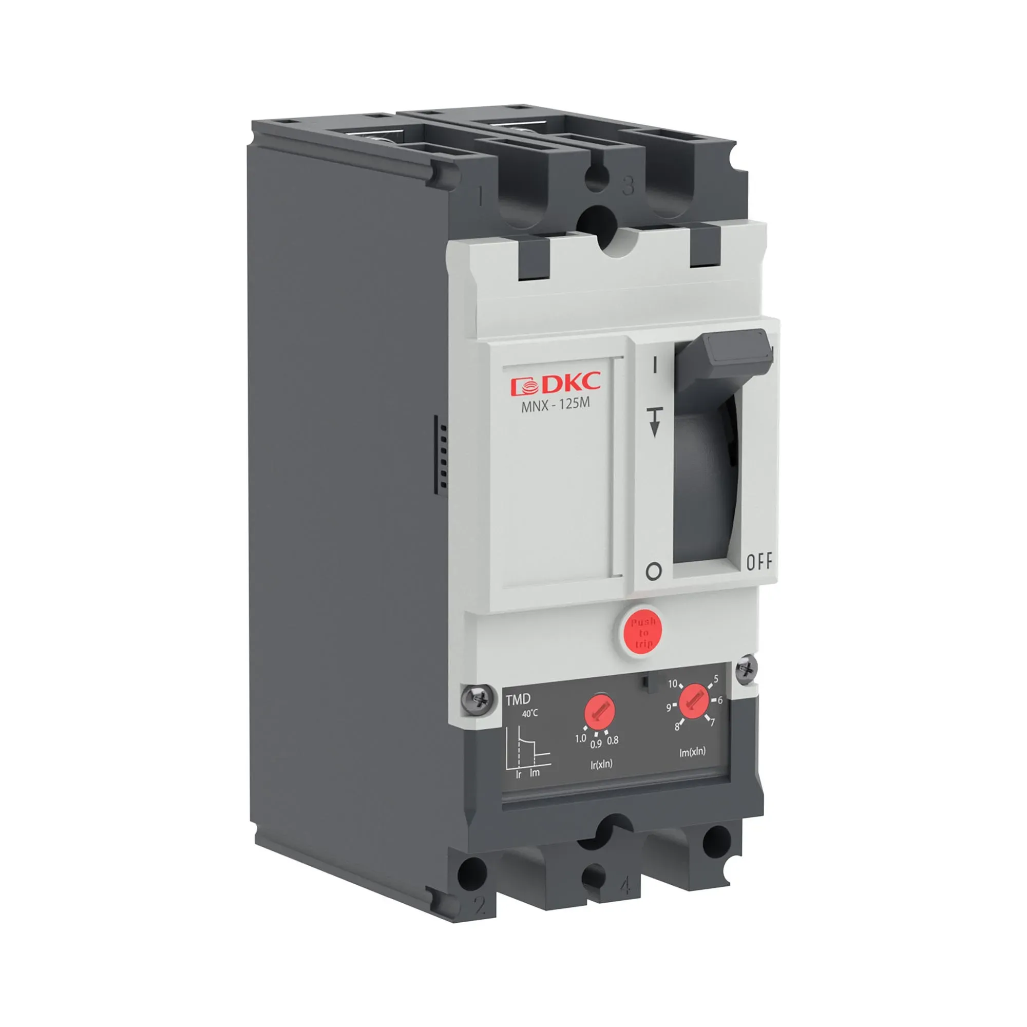 Авт. выкл. yon pro mnx125m 2p 125a 100ka при ac240v расц. tmd ДКС MNX125M2PTMD0125