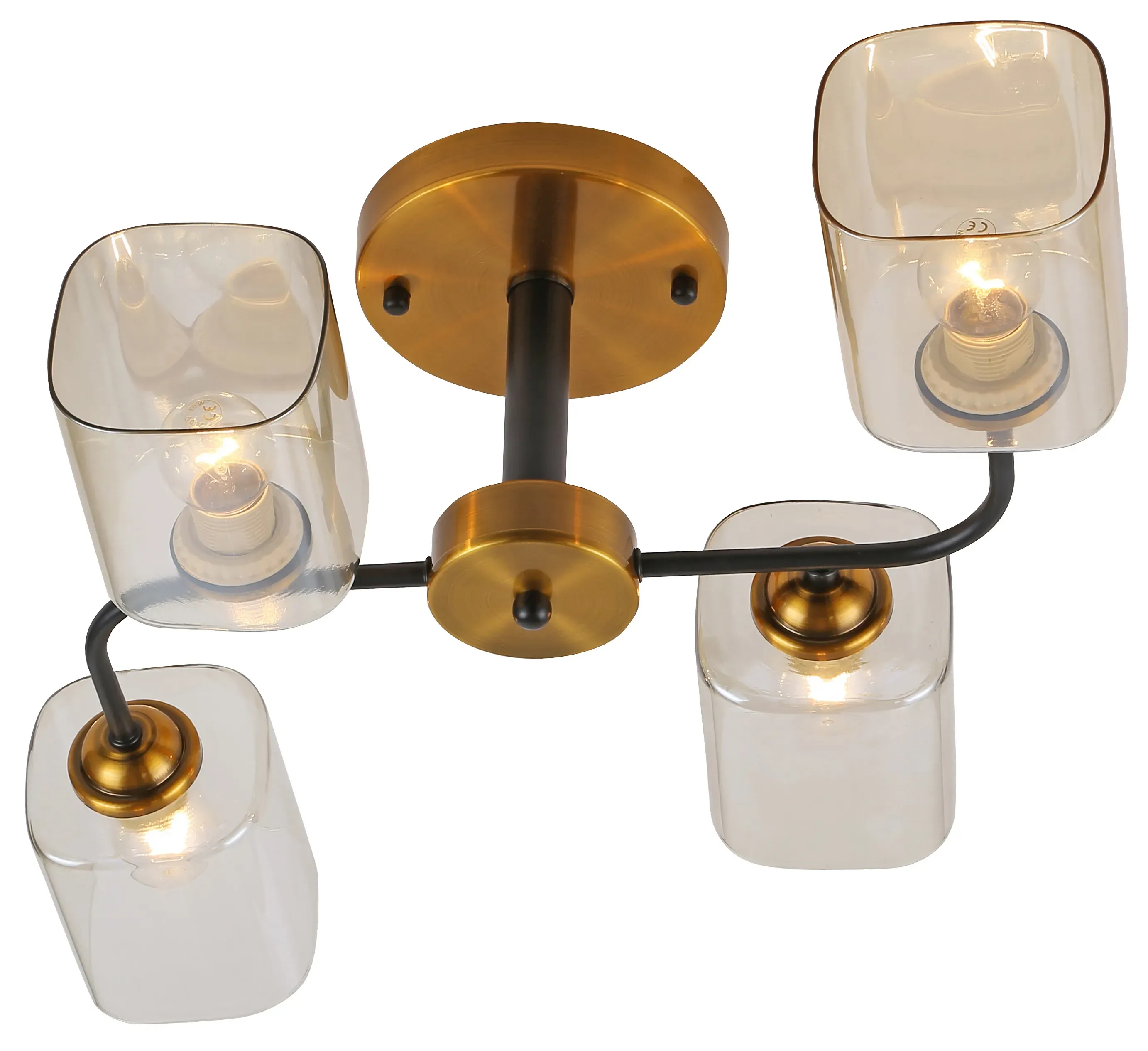 Люстра Merula 9142-304 4 х Е27 40 Вт модерн Rivoli Б0054879