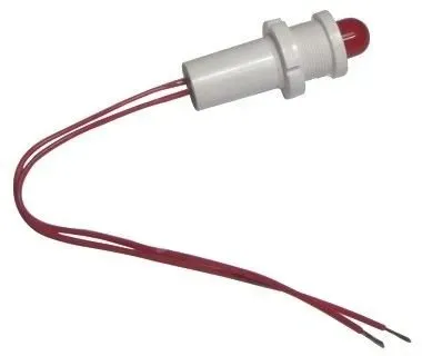 Лампа коммутаторная светодиодная СКЛ 18.1А-К-2-220 красная Каскад-Электро 00003065