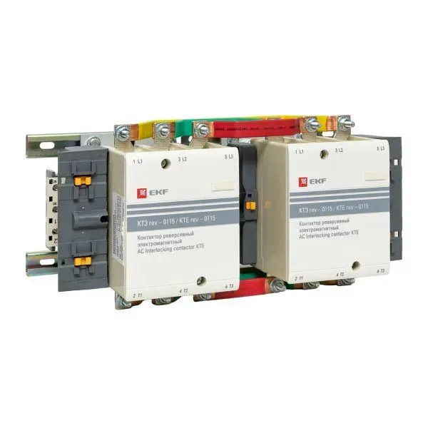 Пускатель магнитный 115А катушка управления 230В AC реверсивный 2NO КТЭ EKF ctr-b-r-115