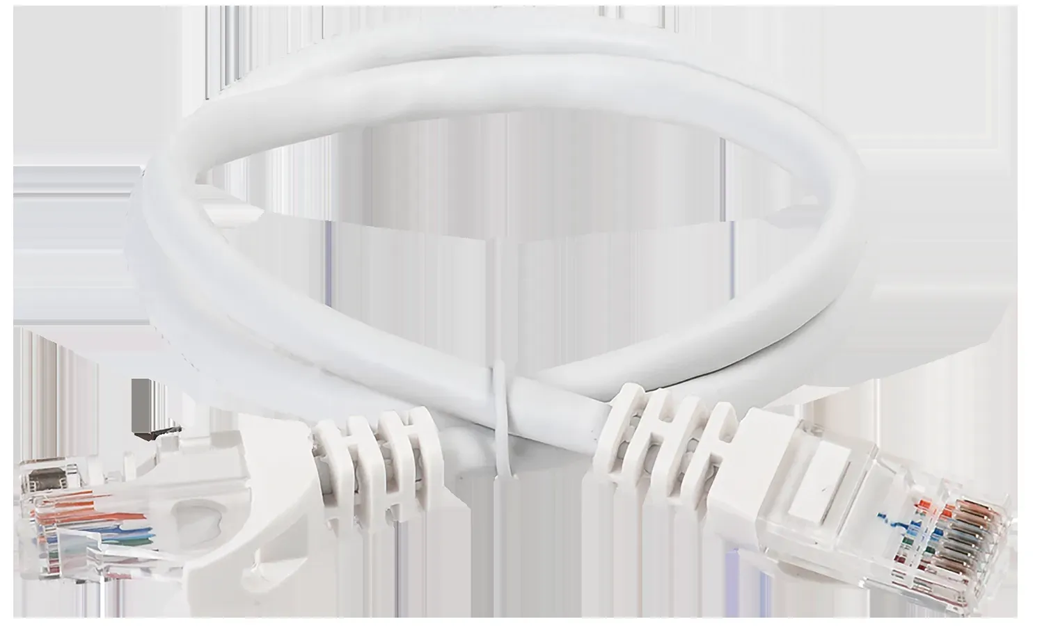 Патч-корд категории 5Е UTP 5м белый GENERICA