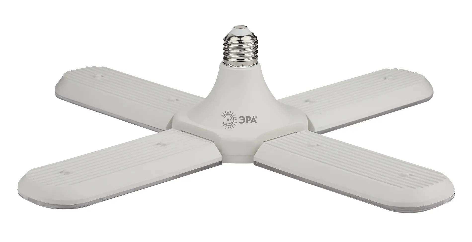 Фитолампа для растений светодиодная FITO-36W-RB-E27-FOLD 4-х лепестковая красно-синего спектра 36 Вт Е27 ЭРА Б0053289