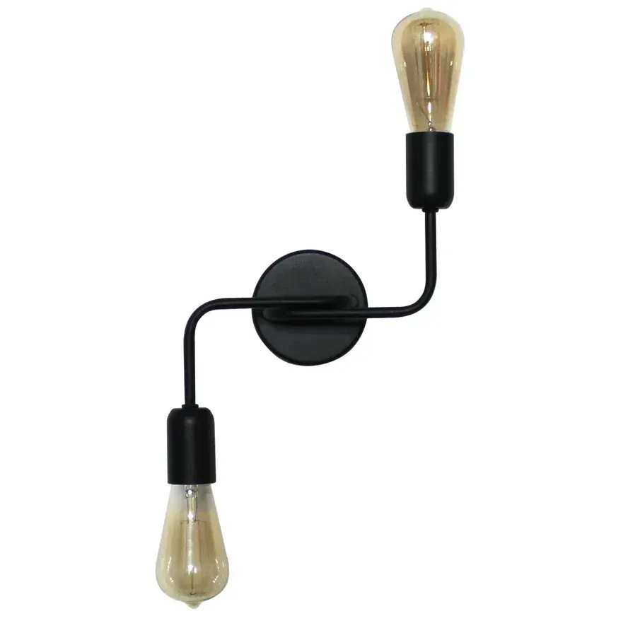 Светильник Фрейм 221 черн. НСБ 01-2х60-111 Е27 ИУ ЭЛЕТЕХ 1005404234