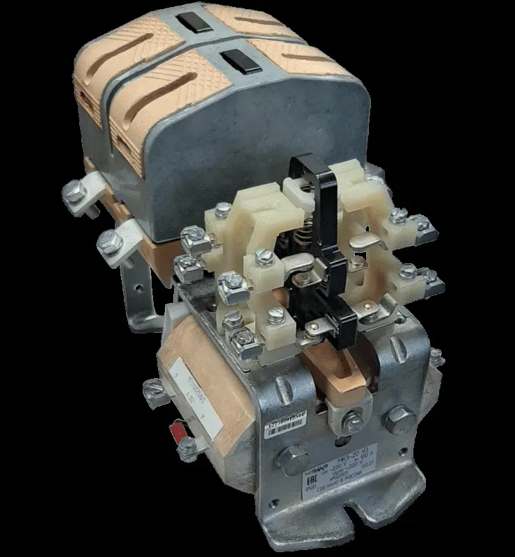 Контактор МК3-20 У3 2з Uкат 24(27)В, Uгл.цеп. 220В .01 ЧЭАЗ г.Чебоксары 100200400.01