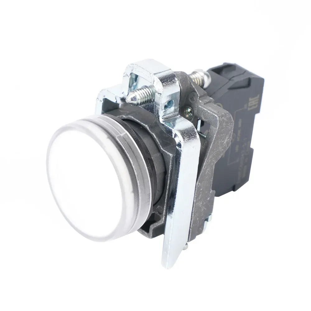 Лампа сигнальная в сборе модульная 22 мм белая 24В DC SE (Systeme) SB4BVB1