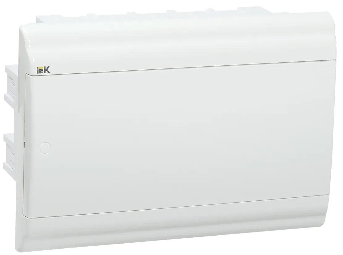 Бокс щрв-п-12 модулей встраиваемый пластик ip41 prime белая дверь IEK MKP82-V-12-WD-41-10