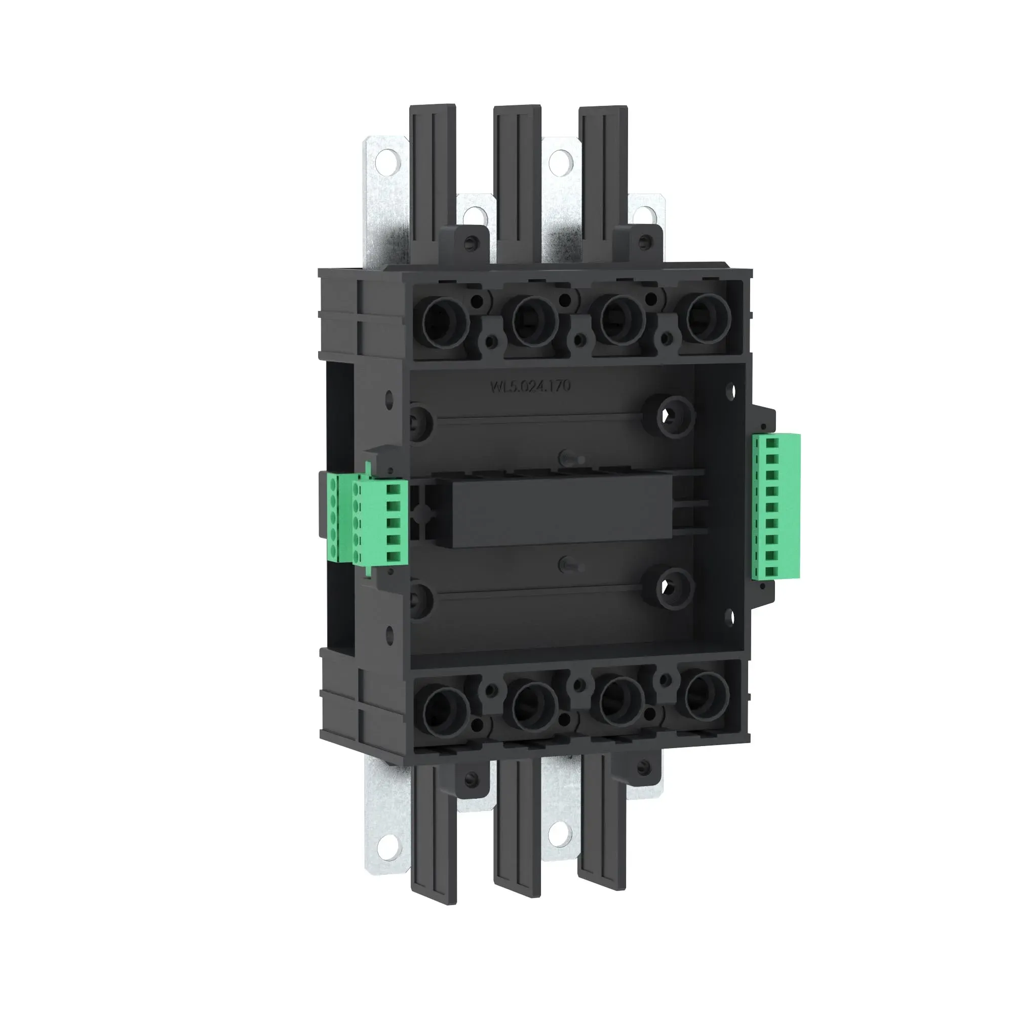 Втычное основание фронт. подкл. для mnx125/160 4p ДКС TDM-MNX160-4P-F