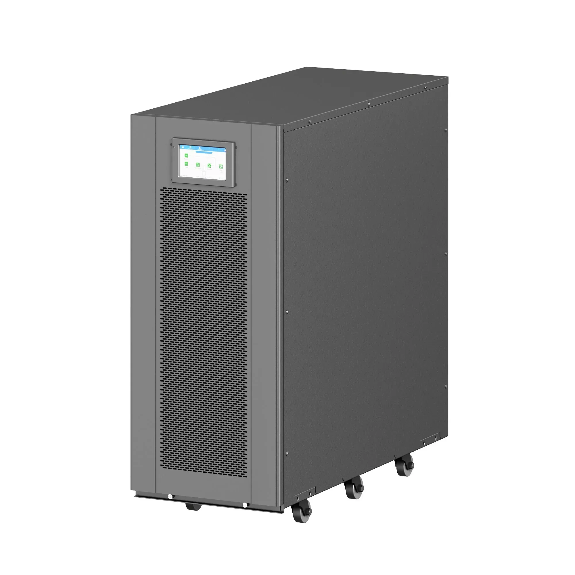 Источник бесперебойного питания Online, TRIO MT, 10000 ВА / 10000 Вт, 3/3, напольное исполнение, возможность установки внутренних АКБ 20х9 Ач DKC IT TRIOMT10A02