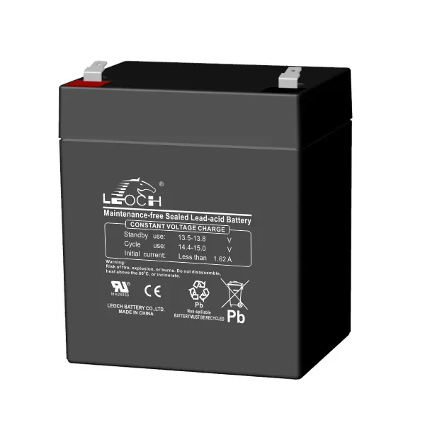 Аккумулятор DJW 12В 4,5Ач Leoch Battery Аккумулятор DJW12-4.5
