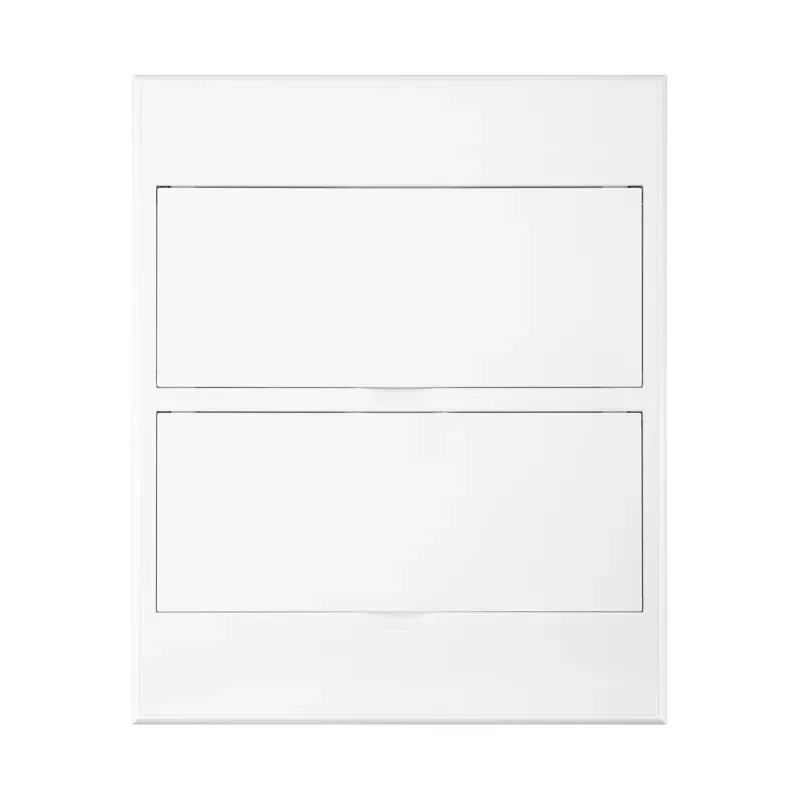 Бокс пластиковый щрн-п-24 ip41 белый (белая дв.) kranz REXANT KR-11-0325