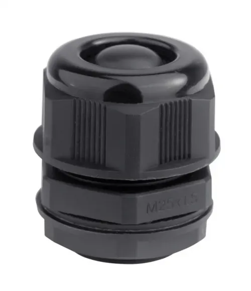 Кабельный ввод IP68 M20 с мембраной черный для    кабеля d.6-12mm DKC 52M2012