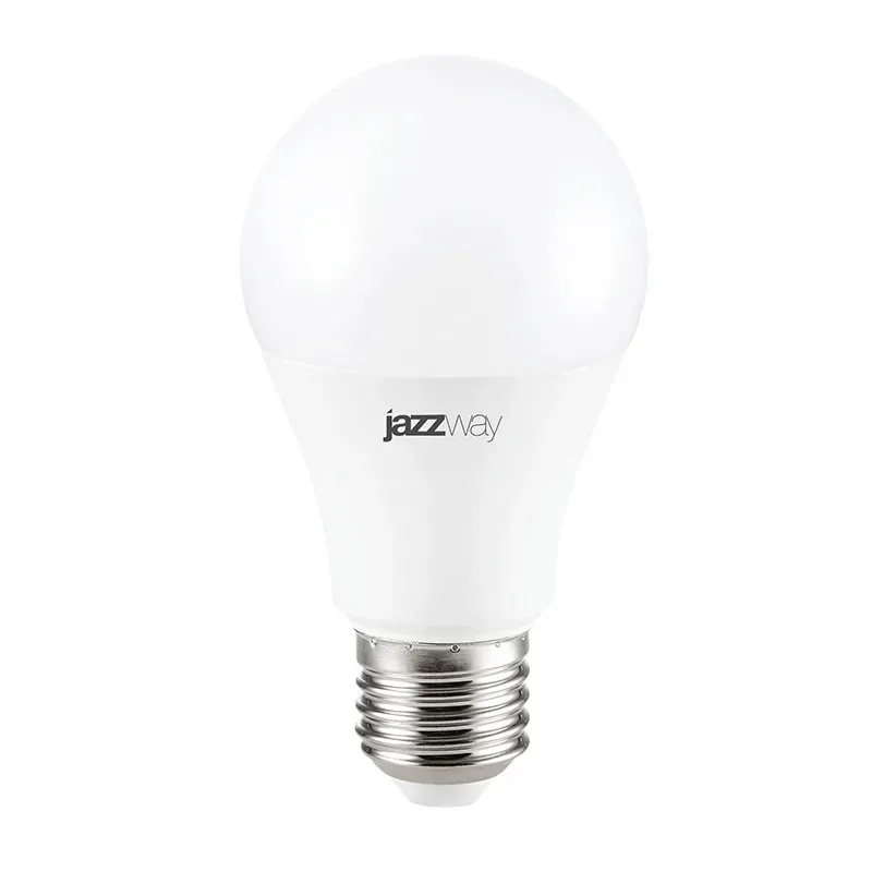 Лампа светодиодная диммируемая led 10вт e27 белый матовая груша JAZZWAY 2859228