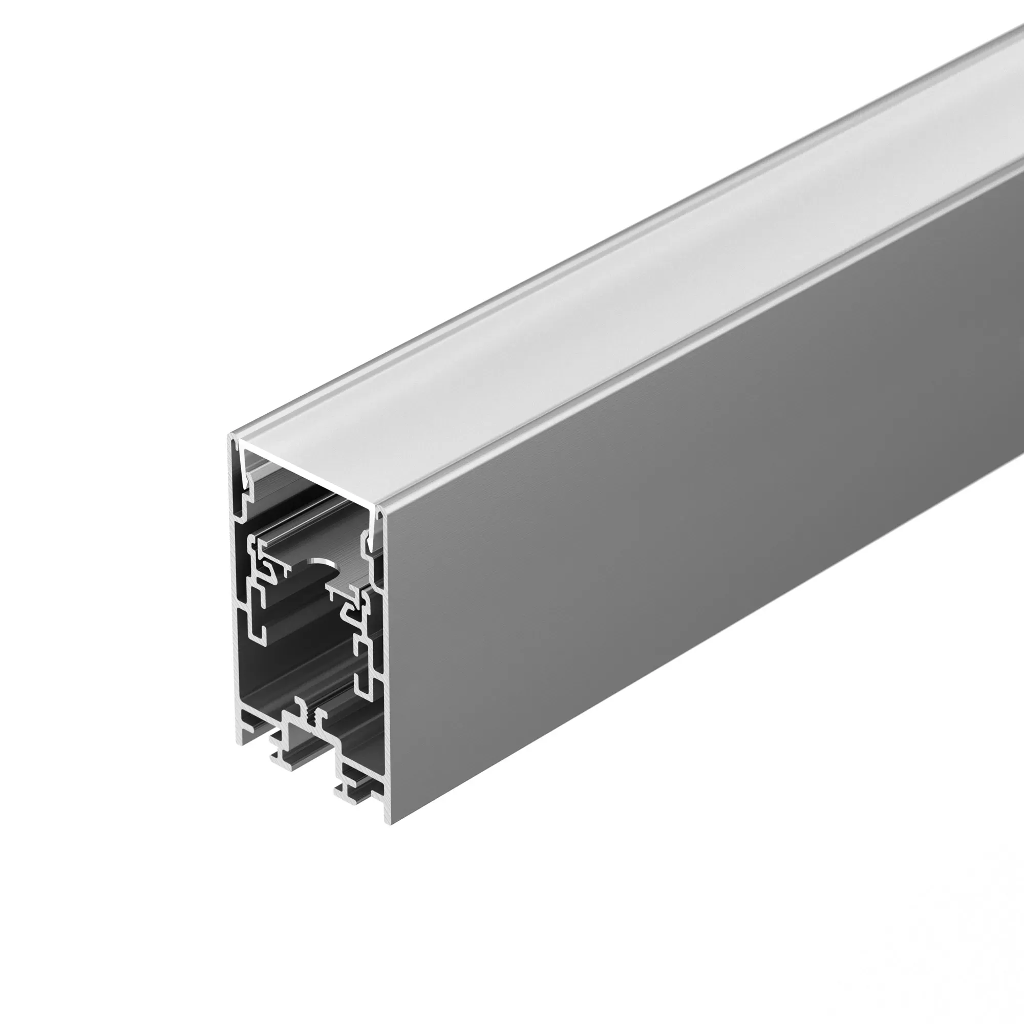 Профиль с экраном S2-LINE-4067-2500 ANOD+OPAL (ARL, Алюминий) Arlight 021172