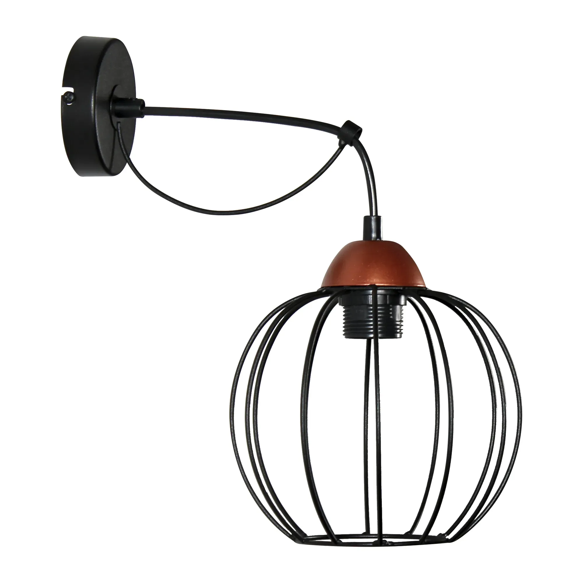 Светильник Конти 511 черн.муар медь (Плафон Шар) НББ 01-60-165 Е27 ИМ ЭЛЕТЕХ 1005405032